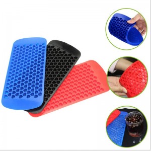 Silicone mini bandejas de cubos de hielo, 150 piezas en forma de corazón moldes de hielo triturado liberación fácil de hielo pequeños para cócteles de whisky enfriando, gadgets de cocina bandejas de hielo apilables, herramientas de accesorios especiales de congelador